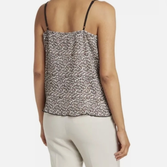 Everleigh Cream and Brown Lace Camisole Top - Picture 4 of 8